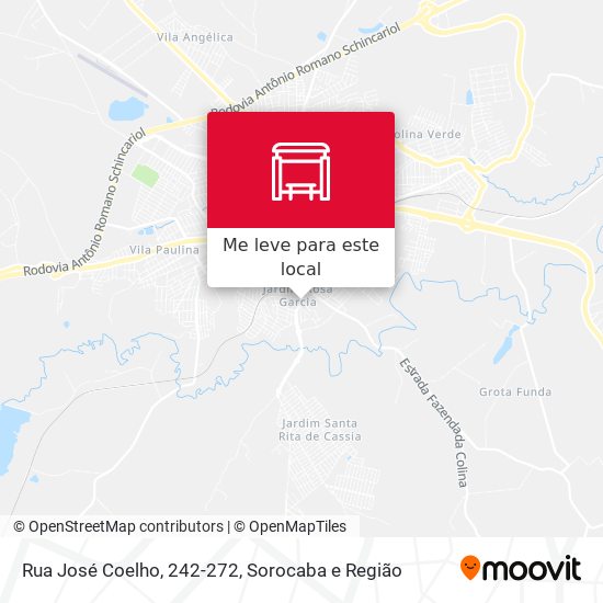 Rua José Coelho, 242-272 mapa