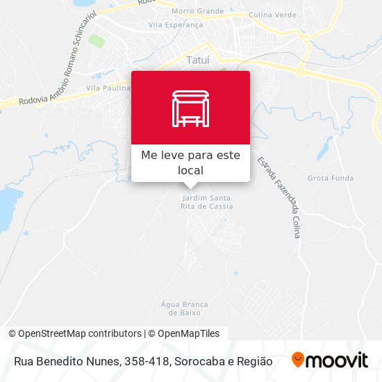 Rua Benedito Nunes, 358-418 mapa