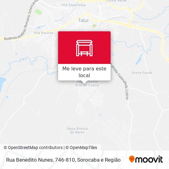 Rua Benedito Nunes, 746-810 mapa