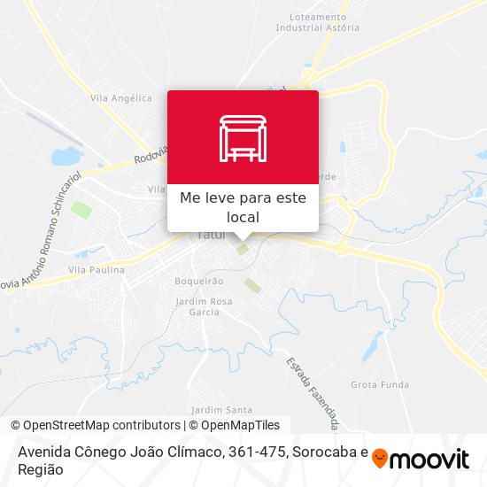 Avenida Cônego João Clímaco, 361-475 mapa