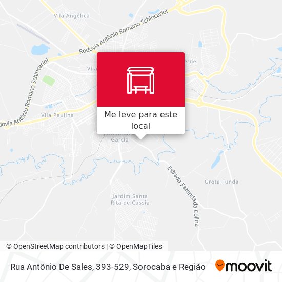 Rua Antônio De Sales, 393-529 mapa