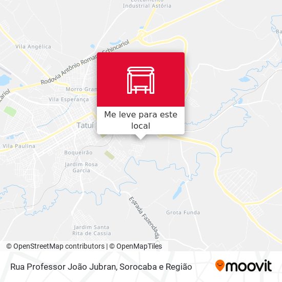 Rua Professor João Jubran mapa