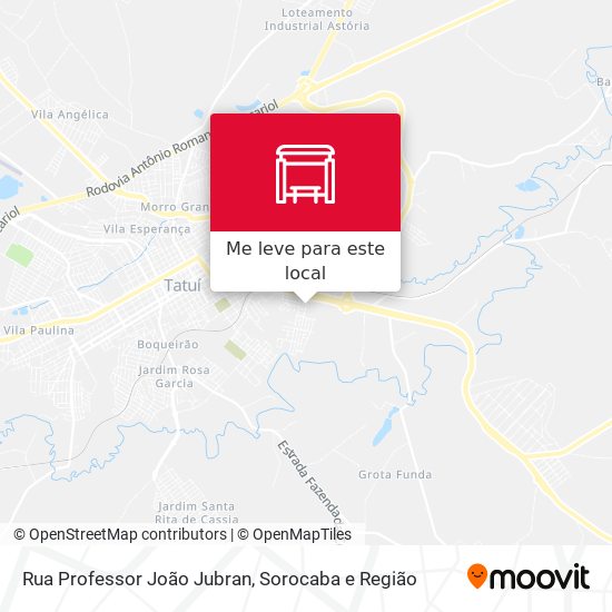 Rua Professor João Jubran mapa
