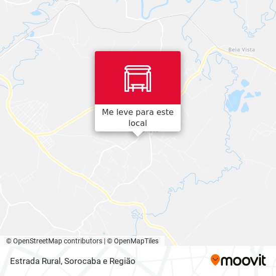 Estrada Rural mapa