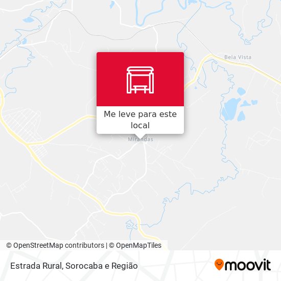 Estrada Rural mapa
