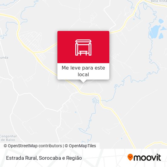 Estrada Rural mapa
