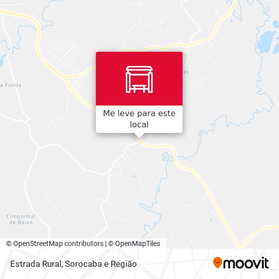 Estrada Rural mapa
