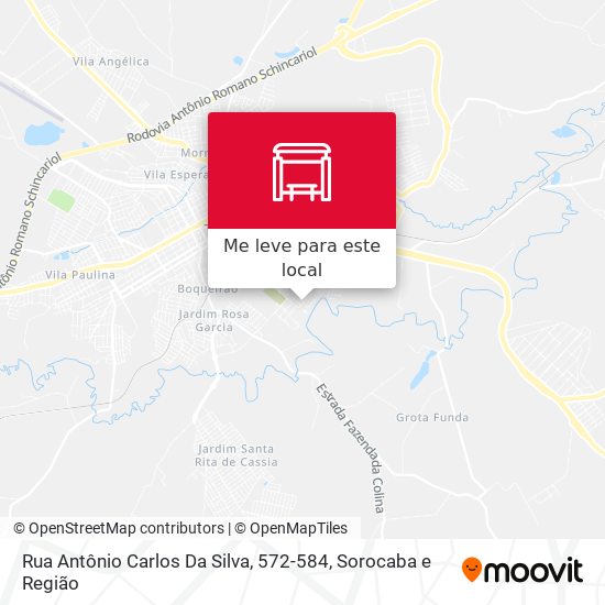 Rua Antônio Carlos Da Silva, 572-584 mapa