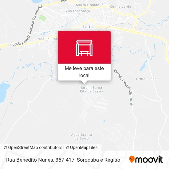 Rua Benedito Nunes, 357-417 mapa
