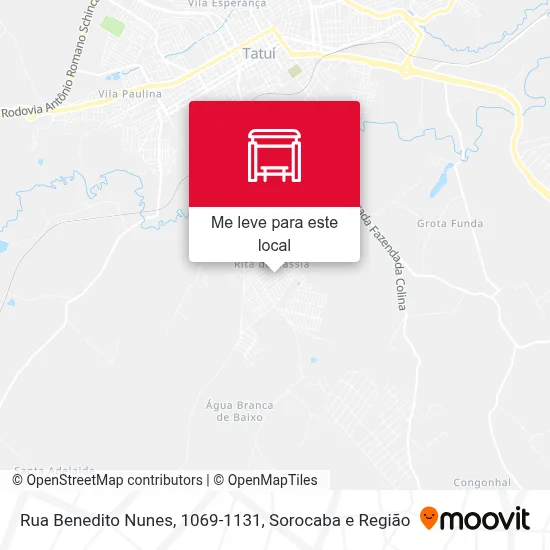 Rua Benedito Nunes, 1069-1131 mapa