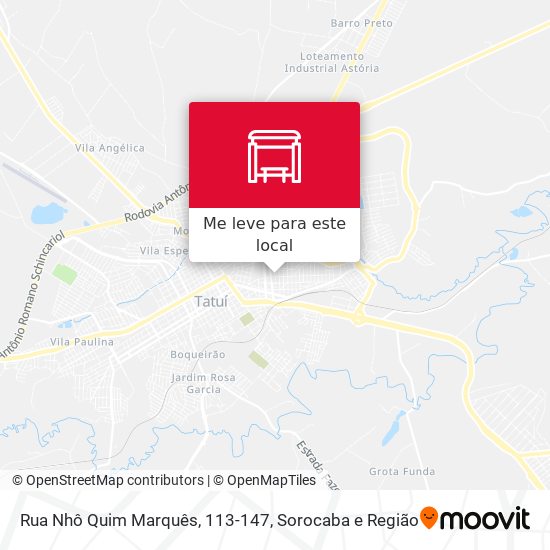 Rua Nhô Quim Marquês, 113-147 mapa