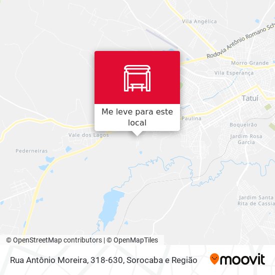 Rua Antônio Moreira, 318-630 mapa