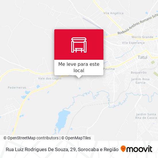 Rua Luiz Rodrigues De Souza, 29 mapa