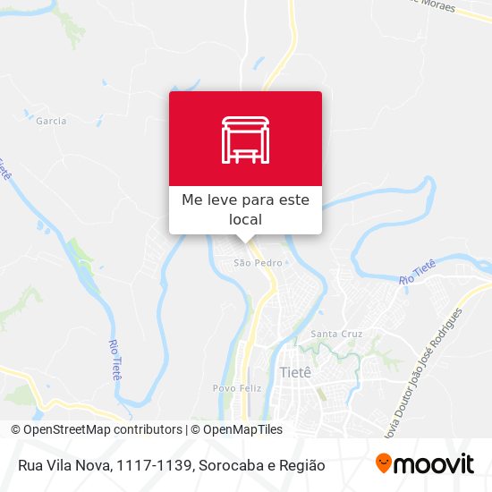 Rua Vila Nova, 1117-1139 mapa