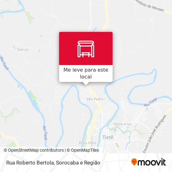 Rua Roberto Bertola mapa