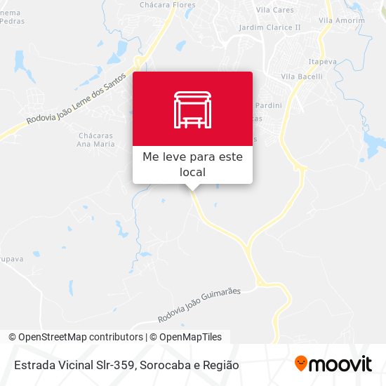 Estrada Vicinal Slr-359 mapa