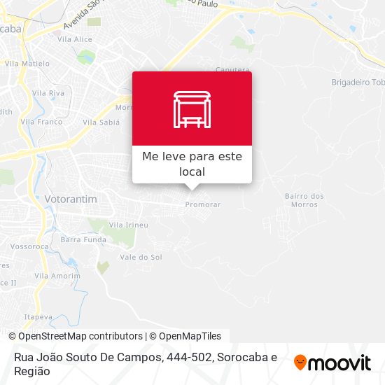 Rua João Souto De Campos, 444-502 mapa
