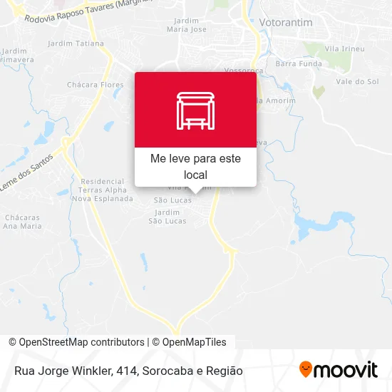 Rua Jorge Winkler, 414 mapa