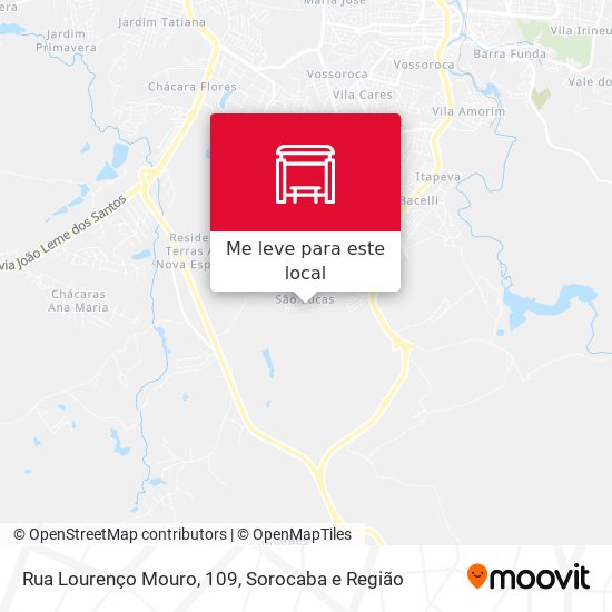 Rua Lourenço Mouro, 109 mapa