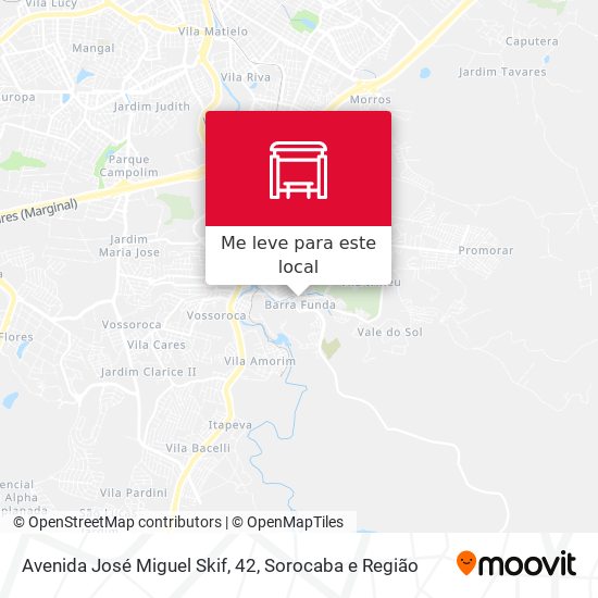 Avenida José Miguel Skif, 42 mapa