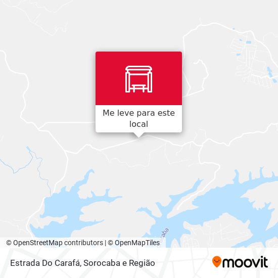 Estrada Do Carafá mapa