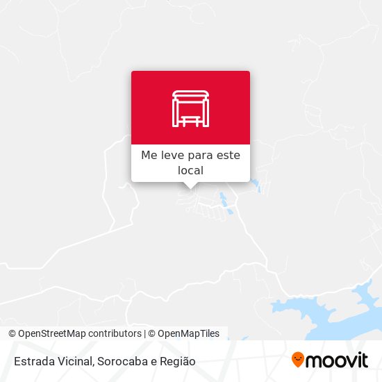 Estrada Vicinal mapa