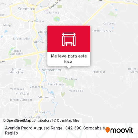 Avenida Pedro Augusto Rangel, 342-390 mapa
