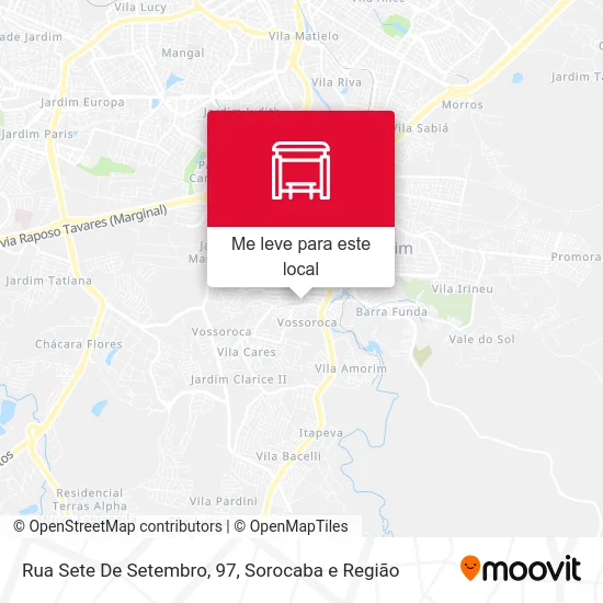 Rua Sete De Setembro, 97 mapa
