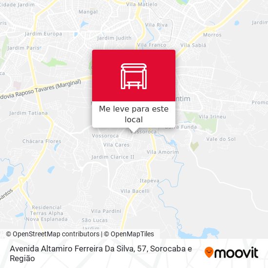 Avenida Altamiro Ferreira Da Silva, 57 mapa