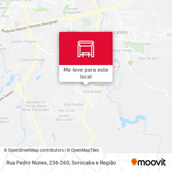 Rua Pedro Nunes, 236-260 mapa