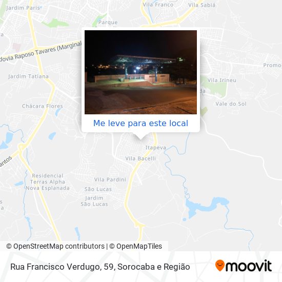 Rua Francisco Verdugo, 59 mapa