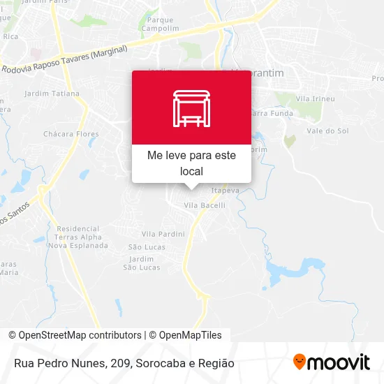 Rua Pedro Nunes, 209 mapa