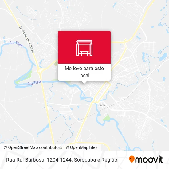Rua Rui Barbosa, 1204-1244 mapa