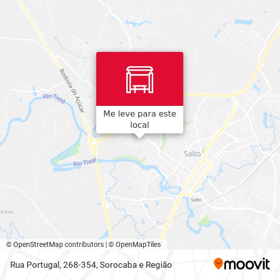 Rua Portugal, 268-354 mapa