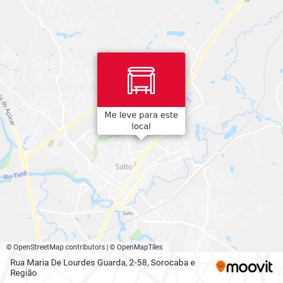 Rua Maria De Lourdes Guarda, 2-58 mapa