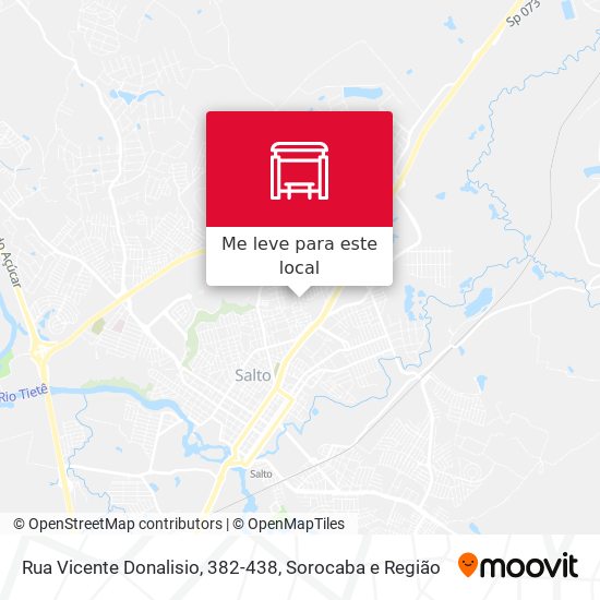 Rua Vicente Donalisio, 382-438 mapa