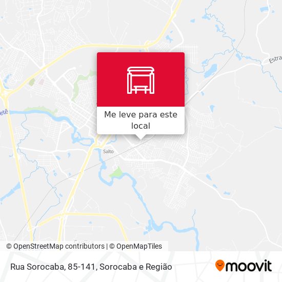 Rua Sorocaba, 85-141 mapa
