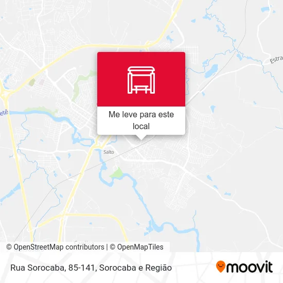 Rua Sorocaba, 85-141 mapa