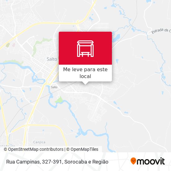 Rua Campinas, 327-391 mapa