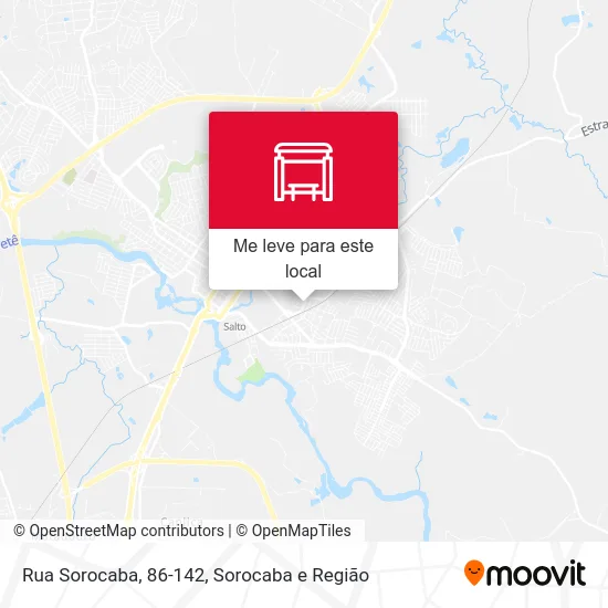 Rua Sorocaba, 86-142 mapa