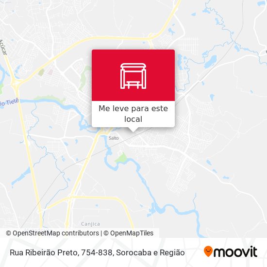 Rua Ribeirão Preto, 754-838 mapa