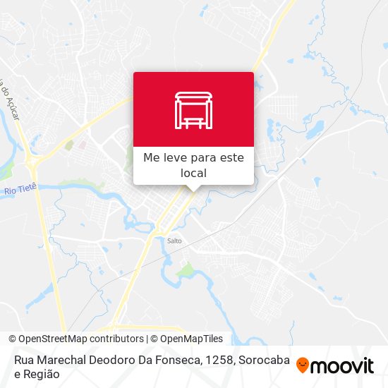 Rua Marechal Deodoro Da Fonseca, 1258 mapa
