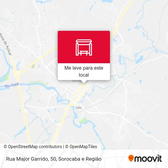 Rua Major Garrido, 50 mapa