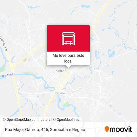 Rua Major Garrido, 446 mapa