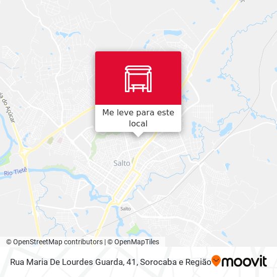 Rua Maria De Lourdes Guarda, 41 mapa