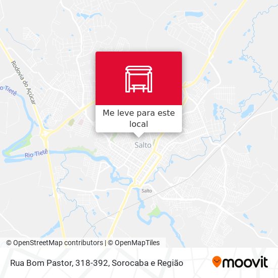 Rua Bom Pastor, 318-392 mapa