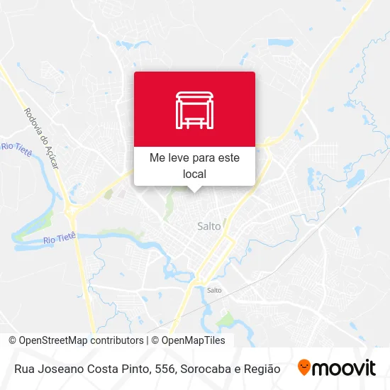 Rua Joseano Costa Pinto, 556 mapa