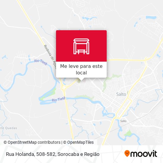 Rua Holanda, 508-582 mapa