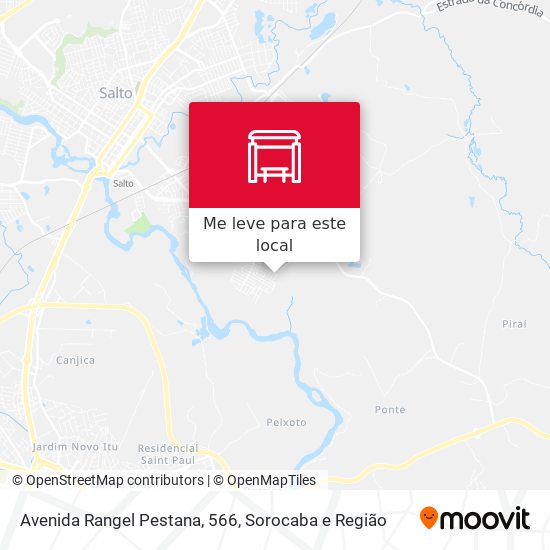 Avenida Rangel Pestana, 566 mapa