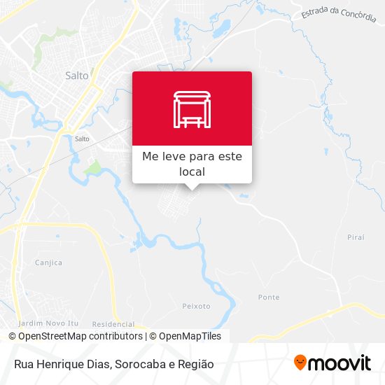 Rua Henrique Dias mapa